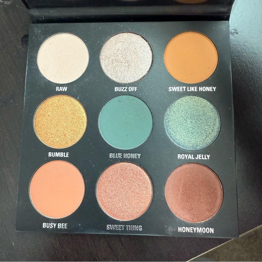 Kendall & Kylie Gold and Green Eyeshadow Palette